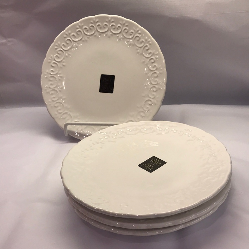 Set of 4 Maioliche Jessica Salad Plates